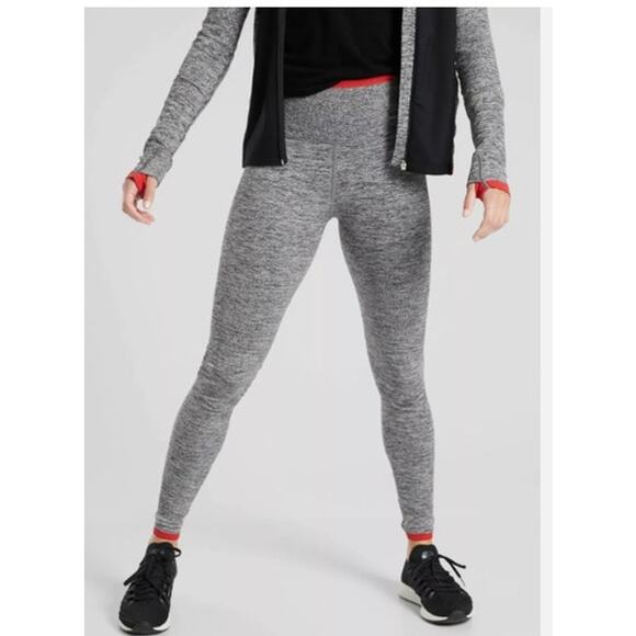 Athlete High Rise Andes Tight Leggings in Gray‎ Women's Size Medium - Picture 1 of 7